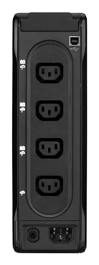 Eaton 3P Ellipse 900 USB IEC - USV - Wechselstrom 220-240 V - 540 Watt - 900 VA - USB - Ausgangsanschlüsse: 4