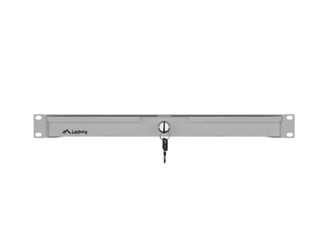 Lanberg 19" Rack Cabinet Drawer 1U 270 mm Grey (1U/483 × 270 mm, Load Capacity up to 30 kg)