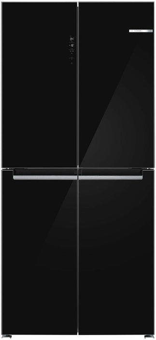 Bosch Serie 4 KMC85LBEA side-by-side refrigerator Freestanding 547 L E Black