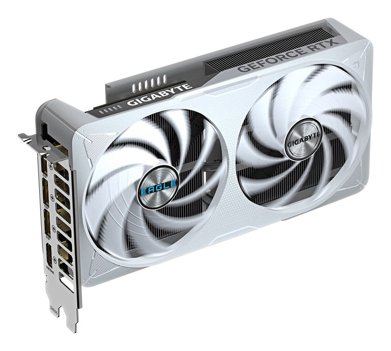 Carte graphique GIGABYTE GeForce RTX 5060 Ti EAGLE OC ICE 8G - 8 Go GDDR7, 128 bits, PCI-E 5.0, fréquence d'horloge de 2617 MHz, 3 x DisplayPort, 1 x HDMI, GV-N506TEAGL