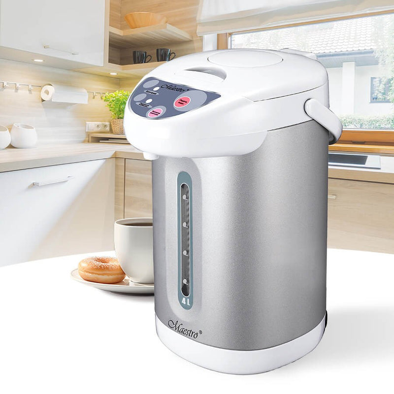 Maestro MR-084 steamer pot 4.5 L Stainless steel, White