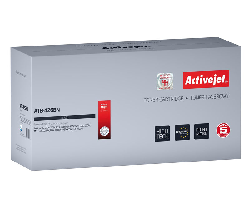 Activejet ATB-426BN toner (replacement for Brother TN-426BK; Supreme; 9000 pages; black)