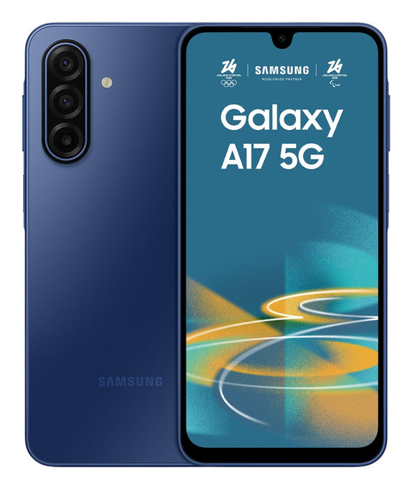 Samsung Galaxy A17 5G 17 cm (6.7") Hybrid Dual SIM Android 15 USB Type-C 4 GB 128 GB 5000 mAh Blue