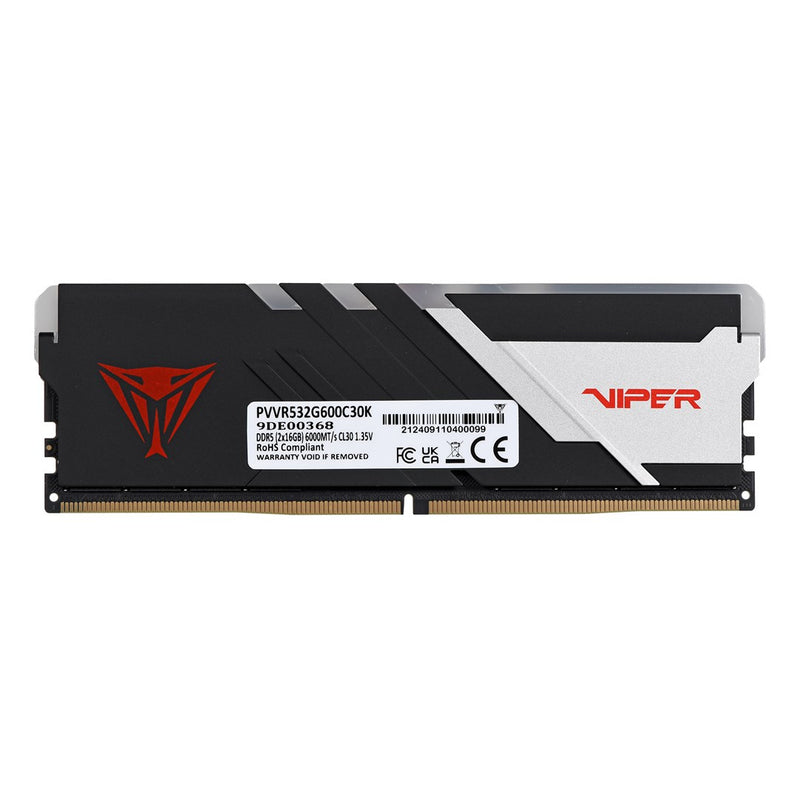 Patriot Memory Viper Venom Speichermodul 32 GB 2 x 16 GB DDR5 6000 MHz CL30 XMP3 (PVVR532G600C30K)