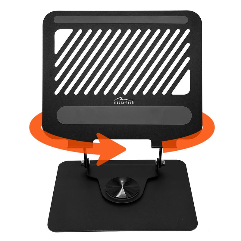 Verstellbarer, drehbarer, ergonomischer Laptopständer 10–17” LAPTOPSTÄNDER ROTO MT2662