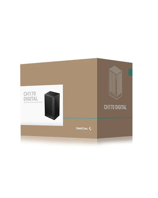 Boîtier d'ordinateur DeepCool R-CH170-BKNPI0D-G-1 tour Noir