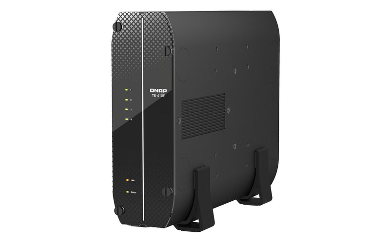 QNAP TS-410E NAS Tower Intel® Celeron® J6412 8 GB 0 TB QNAP QTS Black