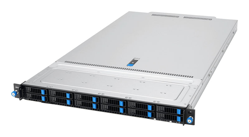 ASUS RS700-E12-RS12U Rack (1U) Black, Steel