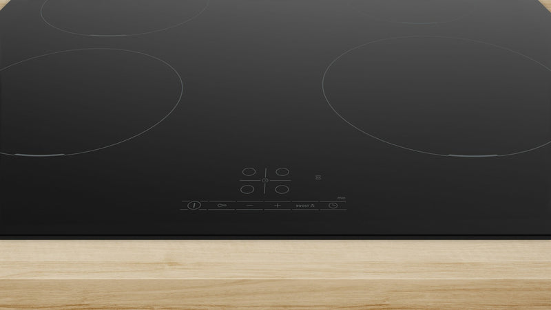 Bosch Serie 4 PUE611BB5E hob Black Built-in 60 cm Zone induction hob 4 zone(s)