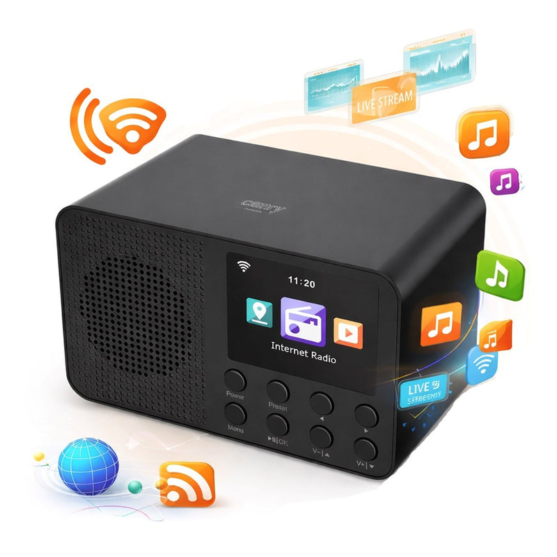 Camry CR 1918 Internet Radio, 2.4” Black