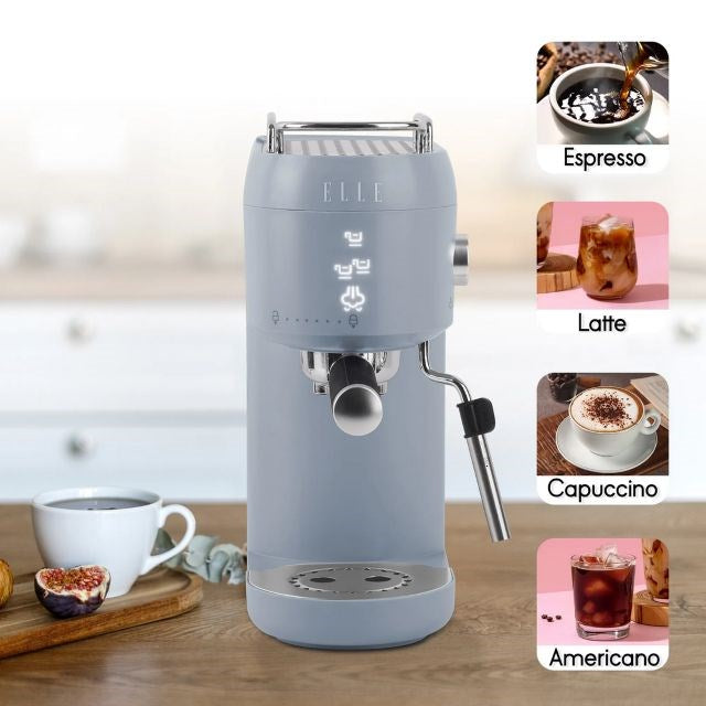 ELLE Kaffeemaschine, blau