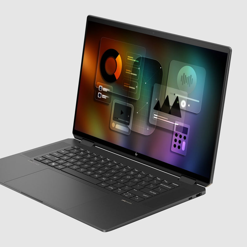 HP Spectre x360 16-aa0233nw Intel Core Ultra 7 155H, 2-in-1 convertible, 40.6 cm (16"), 3K touchscreen, 16 GB LPDDR5x-SDRAM, 1 TB SSD, NVIDIA GeForce