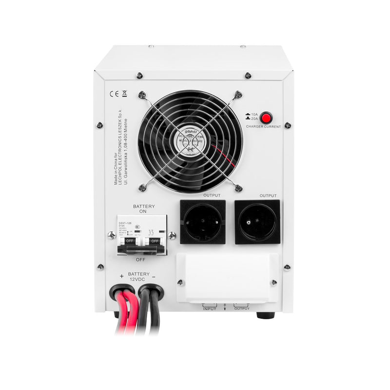 KEMOT PROsinus-2200 emergency power supply unit – a pure sine wave inverter with a 12V charging function, 230V, 2200VA/1600W