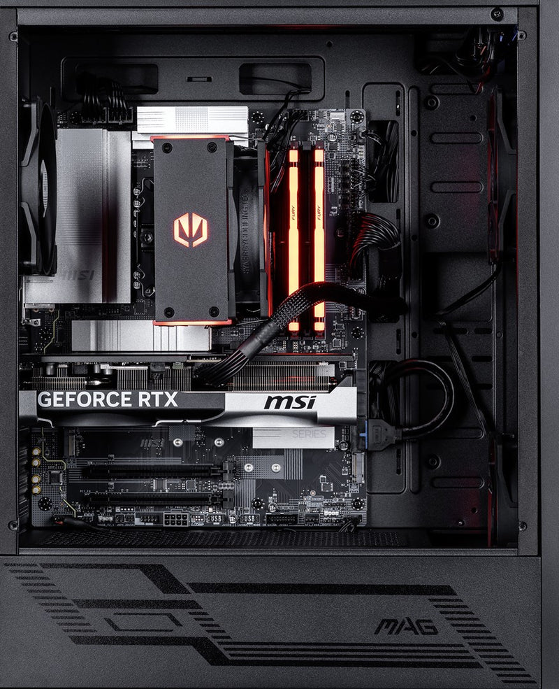 Actina 5901443421559 PC AMD Ryzen™ 7 8700F 32 GB DDR5-SDRAM 1 TB SSD NVIDIA GeForce RTX 5070 Midi Tower Schwarz