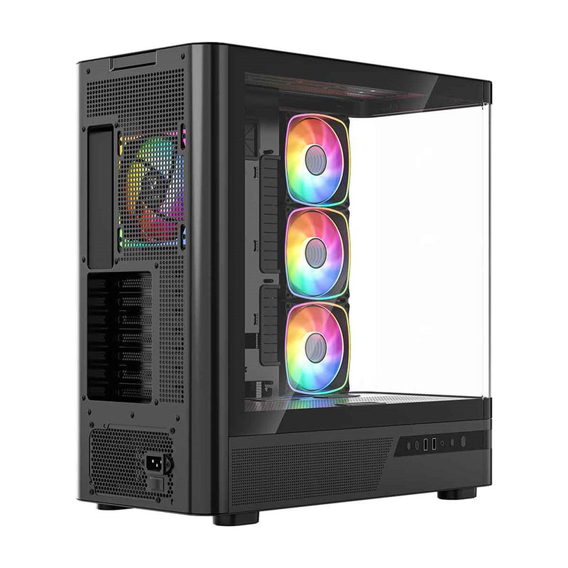 MODECOM Volcano Volcano AQ200 ARGB Midi Black