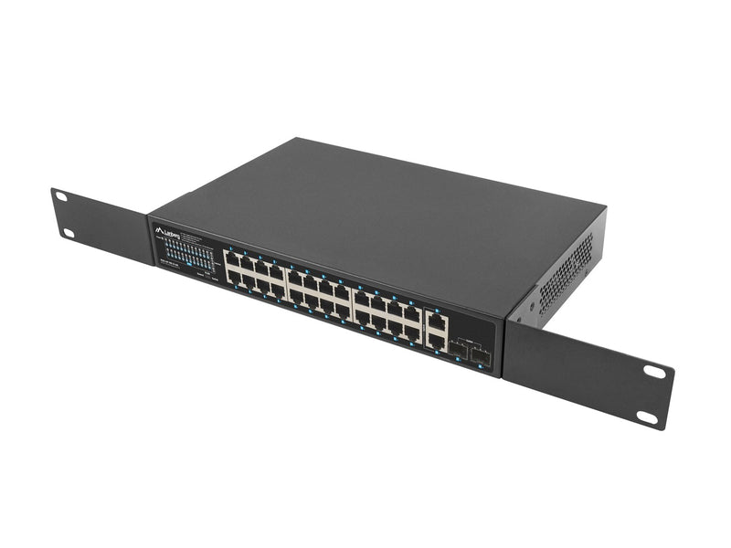 Lanberg RSGE-24P-2GE-2S-360 network switch Unmanaged