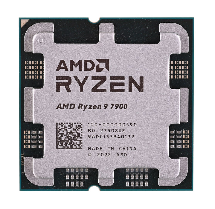 AMD Ryzen 9 7900 - 3.7 GHz - 12-core - 24 threads - 64 MB cache - Socket AM5 - OEM