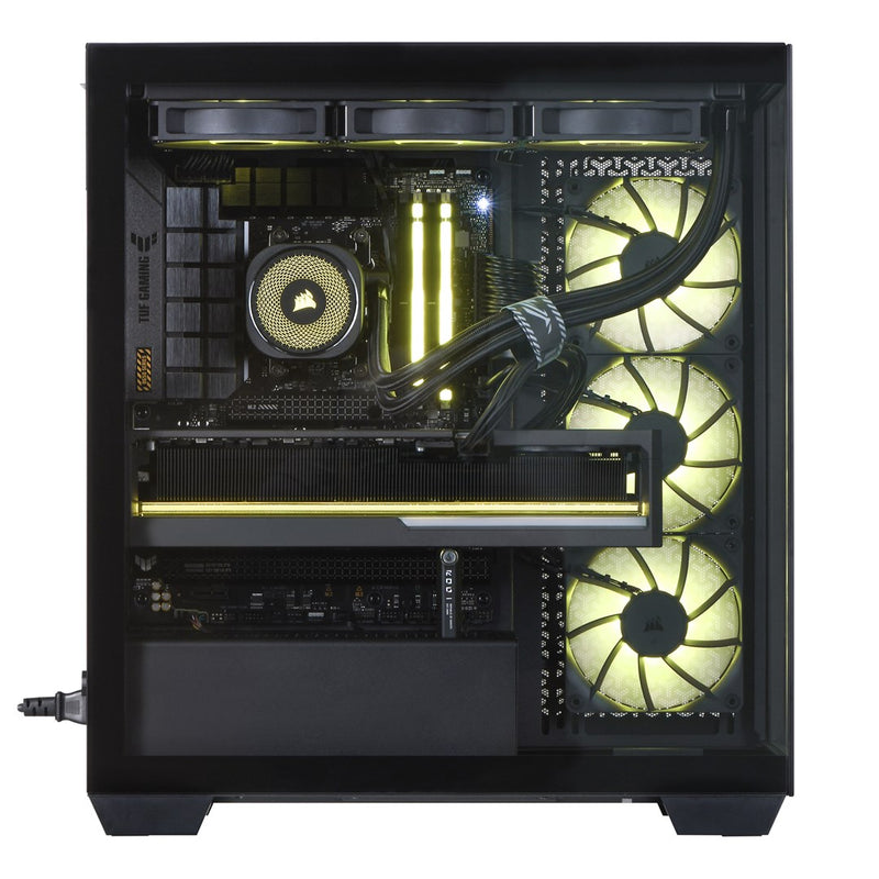 Actina 5901443413776 PC AMD Ryzen™ 9 7900X 64 Go DDR5-SDRAM 2 To SSD NVIDIA GeForce RTX 5090 Boîtier Midi Tour Noir