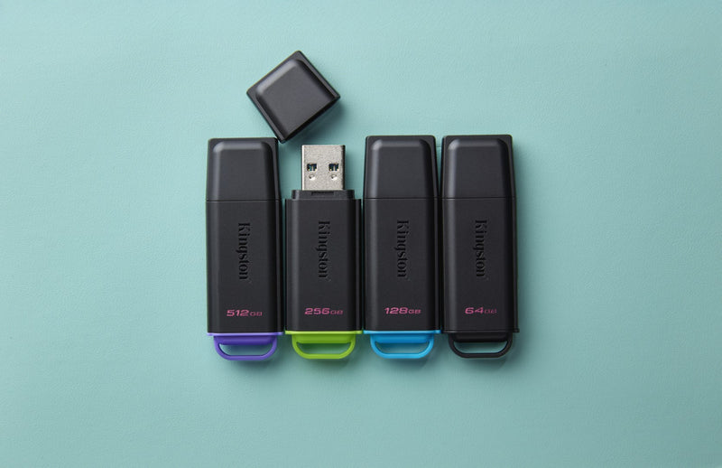 Kingston Technology DataTraveler 256 GB Tragbarer USB 3.2 Gen 1 Exodia Schwarz/Grün