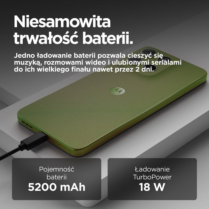 Motorola moto g15 17.1 cm (6.72") Dual SIM Android 15 4G USB Type-C 8 GB 128 GB 5200 mAh Green