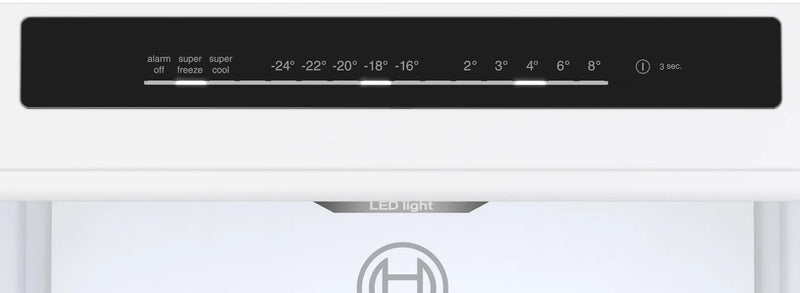 Bosch Serie 4 KGN362WDF fridge-freezer Freestanding 321 L D White