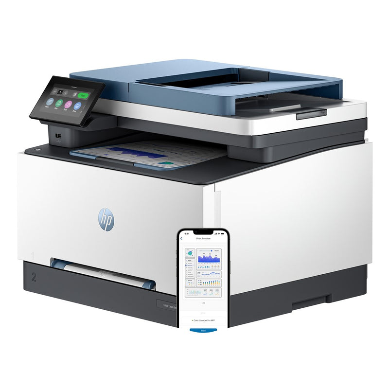HP LaserJet Pro 3302sdw Wireless Multifunction Color Printer, Copier, Scanner; Duplex