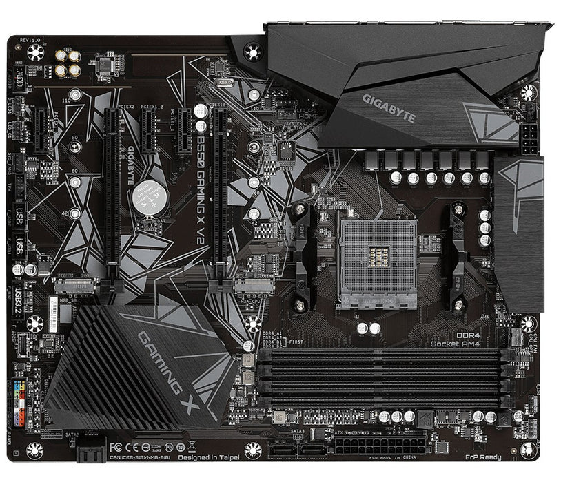 Gigabyte B550 Gaming X V2 Socket AM4 ATX AMD  B550