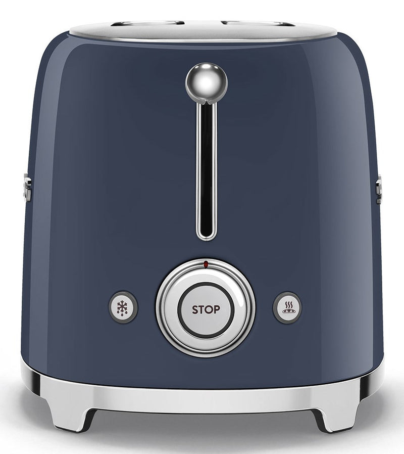 Smeg TSF01NBEU toaster 6 2 slice(s) 950 W Blue, Chrome