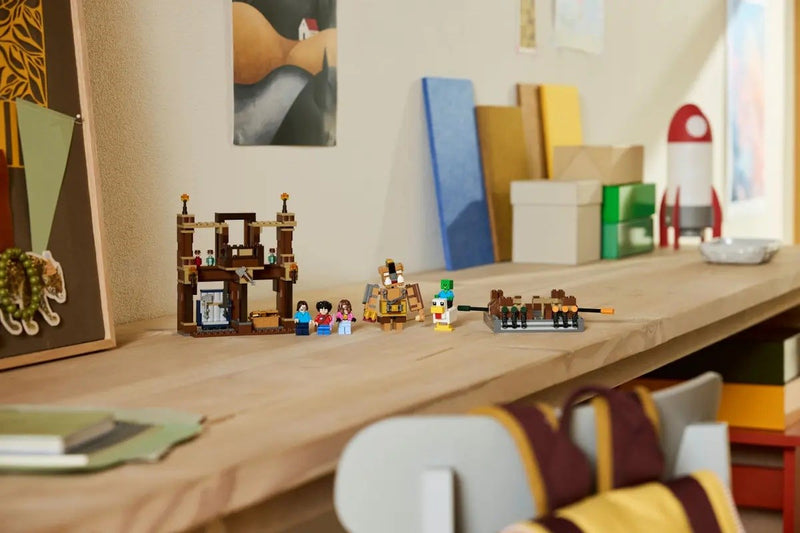 LEGO Minecraft Waldanwesen mit Boxring 21272