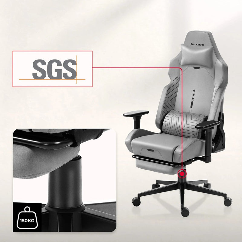 Huzaro Force 8.1 Grey Gaming Chair
