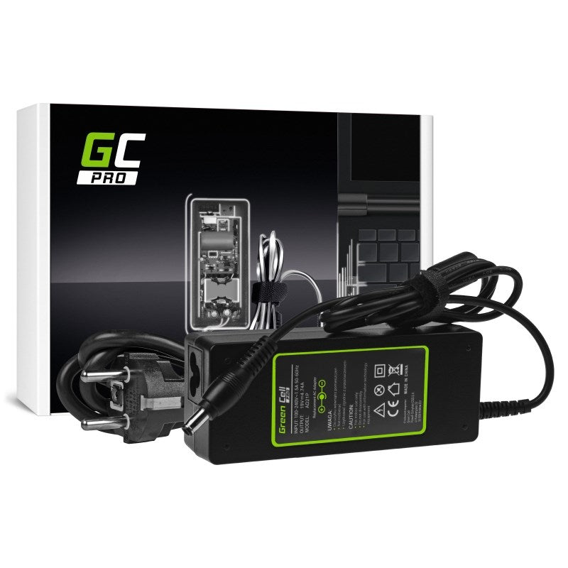 Green Cell AD21P Adaptateur/onduleur secteur Intérieur 90 W Noir