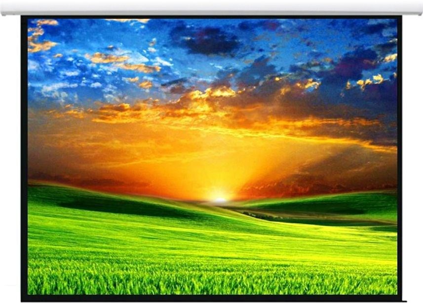 120 "Remote Control Electric Projection Screen 4: 3 240x180 Maclean MC-593