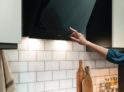 Gorenje WHI6SYB Wall-mounted Black 650 m3/h