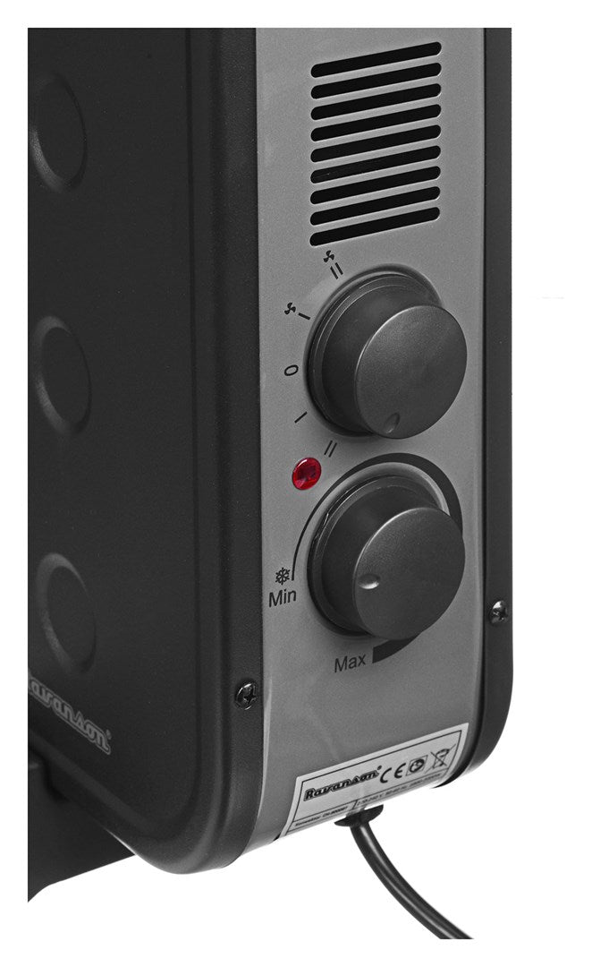 Ravanson CH-9000BT electric space heater Black 2000 W