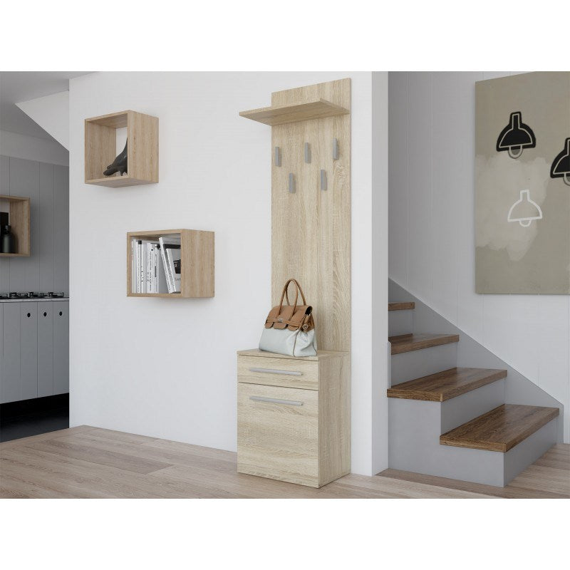 Topeshop DUO WIESZAK SONOMA clothing hanger Oak