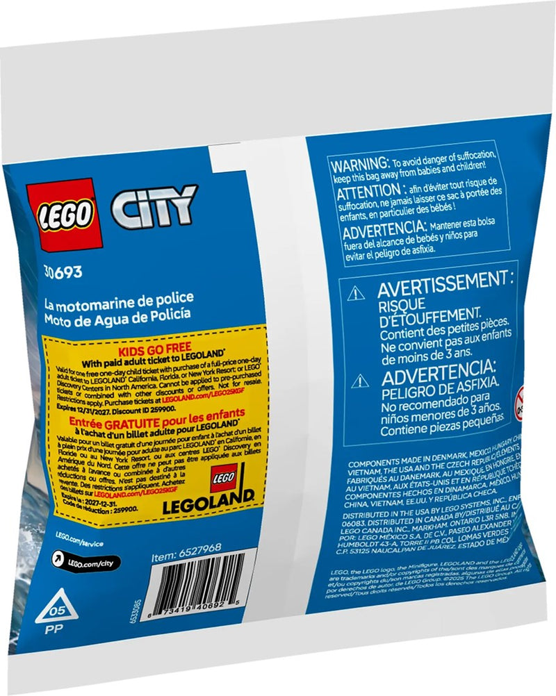 LEGO 30693 City Polizei Jetski