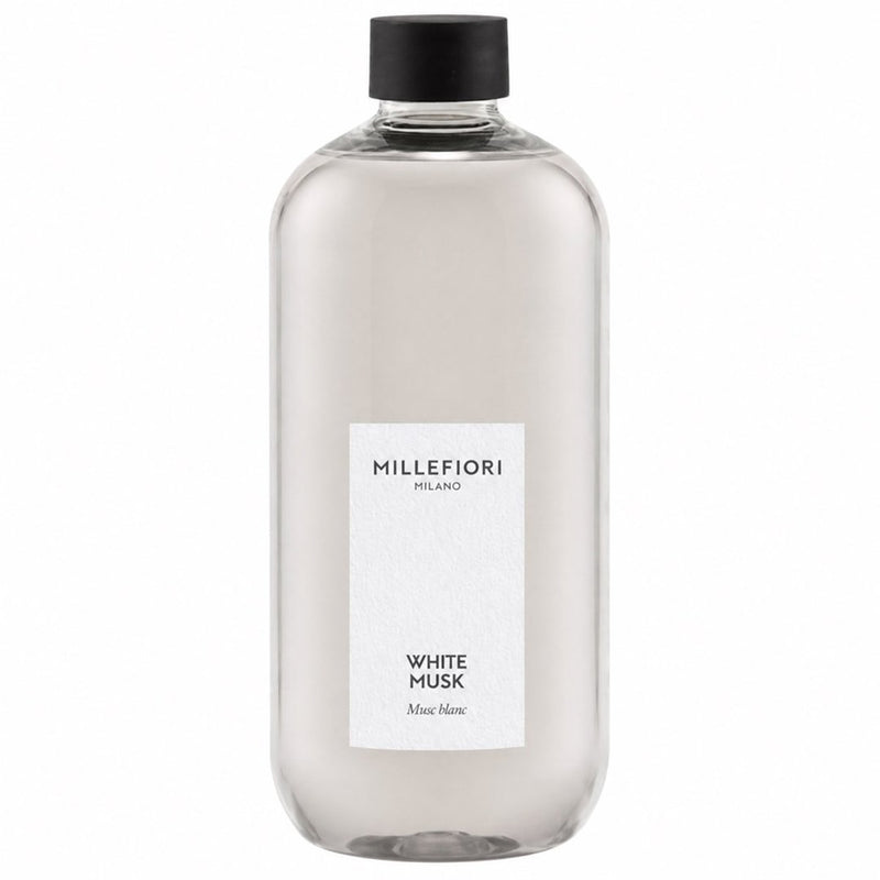Refill for reed diffuser 500 ml WHITE MUSK MILLEFIORI