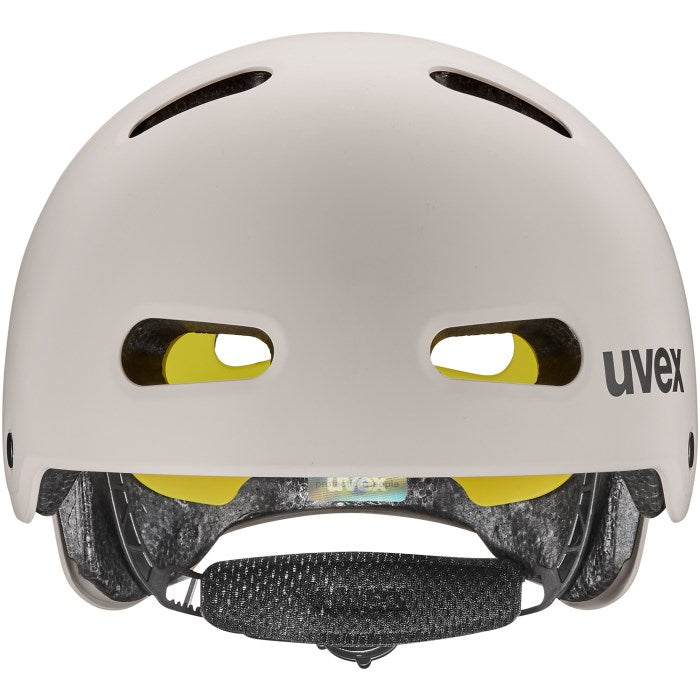 UVEX Kid 4 Style MIPS kids’ cycling helmet, warm grey matt