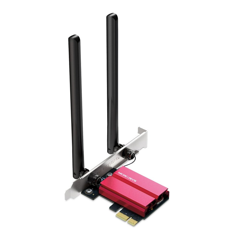 Adaptateur PCIe Mercusys AXE5400 Wi-Fi 6E Bluetooth 5.2
