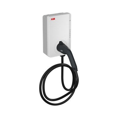 ABB Terra AC Wallbox W22-G5-R-C-V2-0, Typ 2, 22kW, Schwarz, Grau