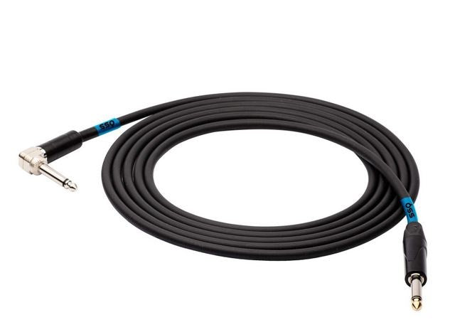 SSQ JMPJMK1 SS-1439 Cable Jack Mono - Jack Mono (90 degree angle) 1 m Black