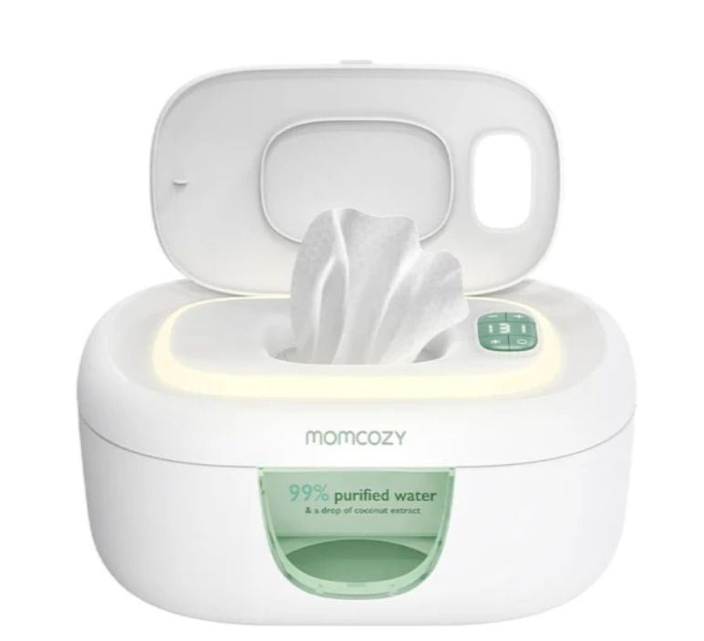 MOMCOZY High-Capacity Wet Wipe Warmer – EU Version