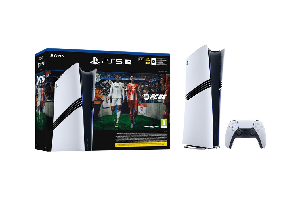 Sony Playstation 5 Pro FC26 Bundle 2 TB Wi-Fi Black, White