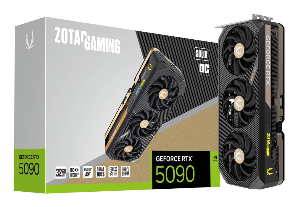 Zotac GAMING GeForce RTX 5090 SOLID OC NVIDIA 32 GB GDDR7