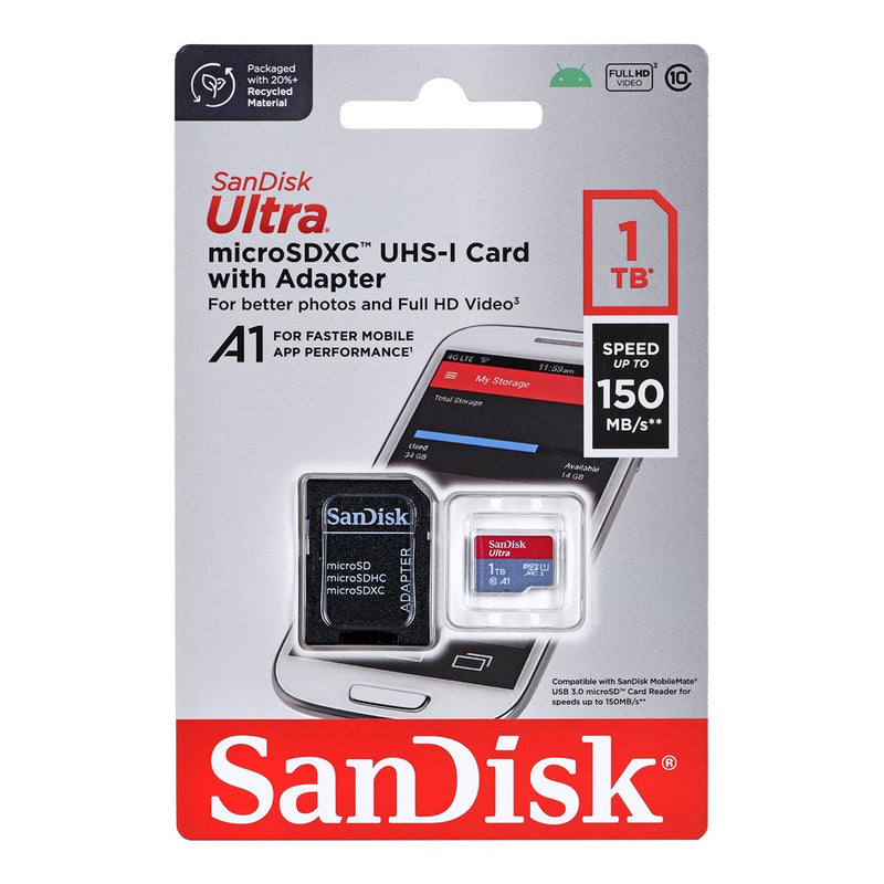 SANDISK ULTRA MICROSDXC 1TB +