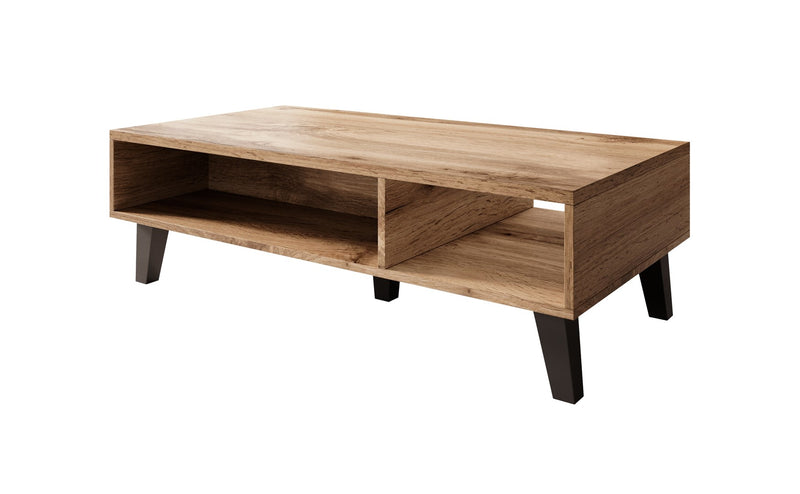 Table basse Cama NORD 110cm chêne wotan/anthracite
