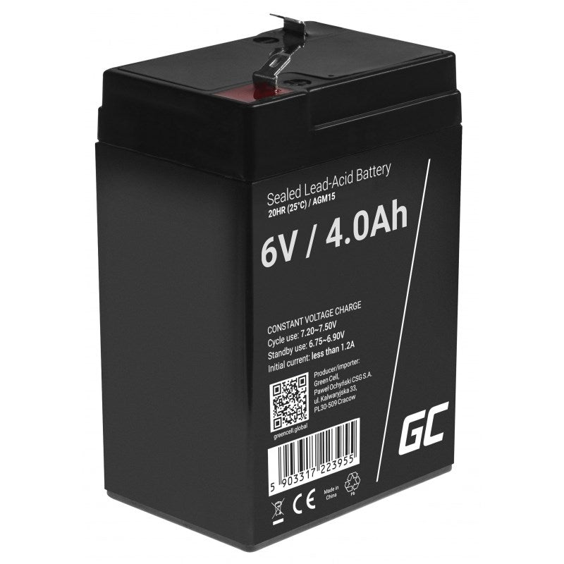 "Green Cell USV-Akku Sealed Lead Acid 4Ah"