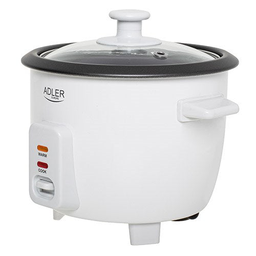 Adler AD 6418 Reiskocher Schwarz, Edelstahl 1000 W