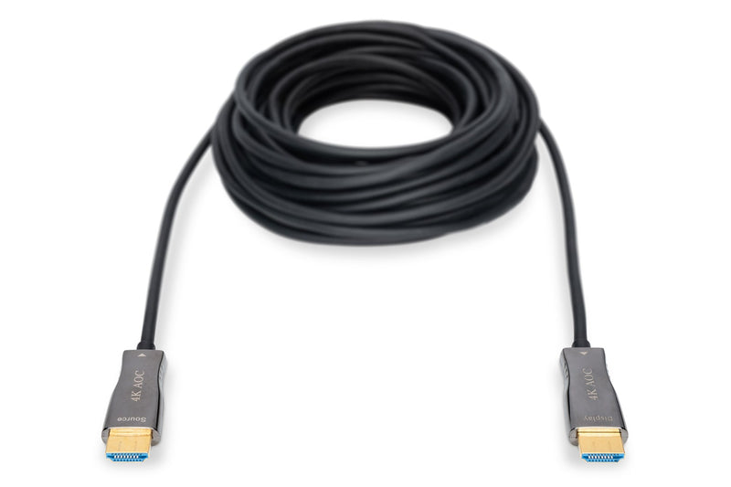Digitus HDMI AOC Hybrid Fiber Optic Cable, UHD 4K, 10 m