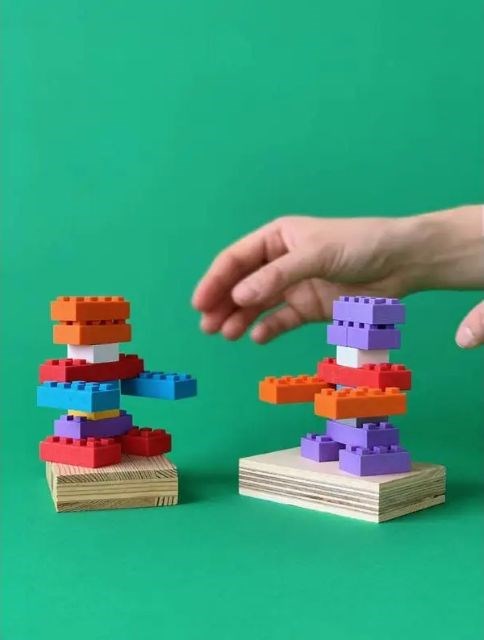 Marioinex Mini Waffle Building Blocks Classic, 350 pieces